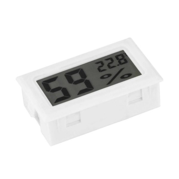 Гигрометр + термометр цифровой белый